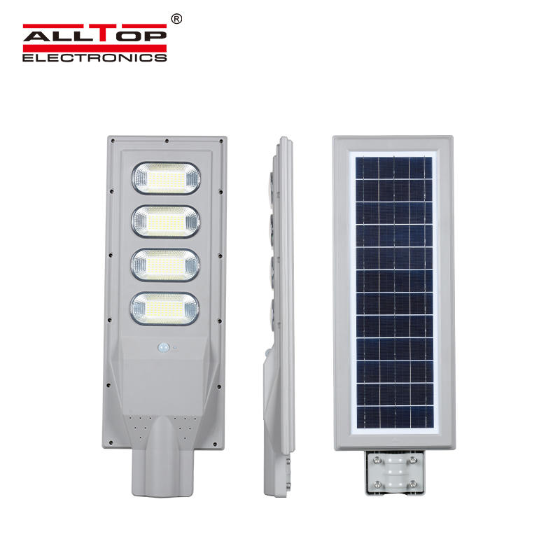 ALLTOP High lumen outdoor lighting IP67 waterproof bridgelux SMD 30w 60w 90w 120w 150w all in one solar led street light