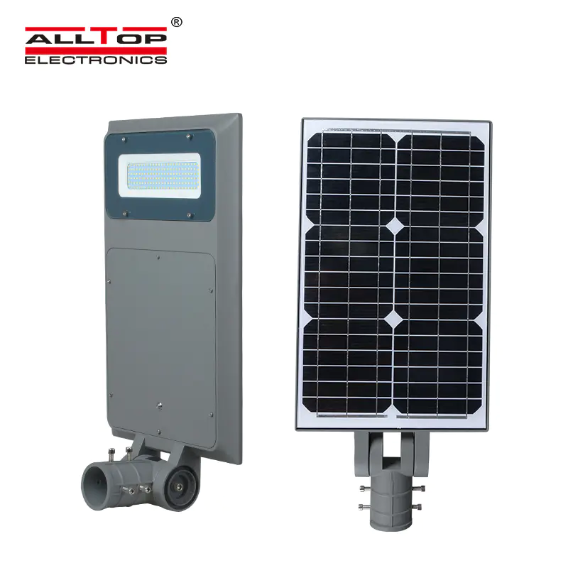 ALLTOP Top quality outdoor ip65 waterproof all in one smd solar led street light 40w