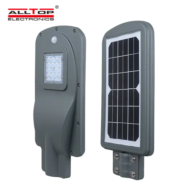 ALLTOP High quality 15watt ip65 outdoor waterproof led solar street lamp price