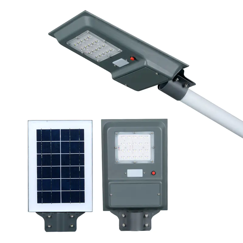 ALLTOP High lumen energy saving waterproof ip65 outdoor 20w 40w 60w integration all in one led solar street lamp