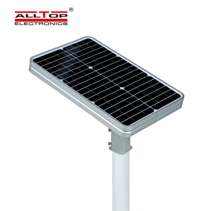 ALLTOP Super bright aluminum outdoor lighting ip65 smd 50w 100w 150w 200w integrated all in one led solar street light