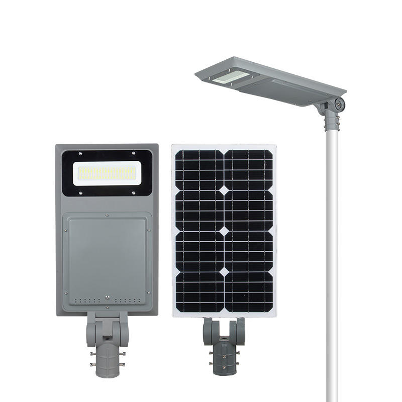 ALLTOP Ultra-high waterproof ip65 MPPT bracket adjustable 40w 60w 100w integrated all in one solar street lamp