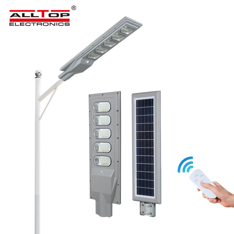 ALLTOP Factory sale waterproof ip65 30watt 60watt 90watt 120watt 150watt all in one solar street lighting