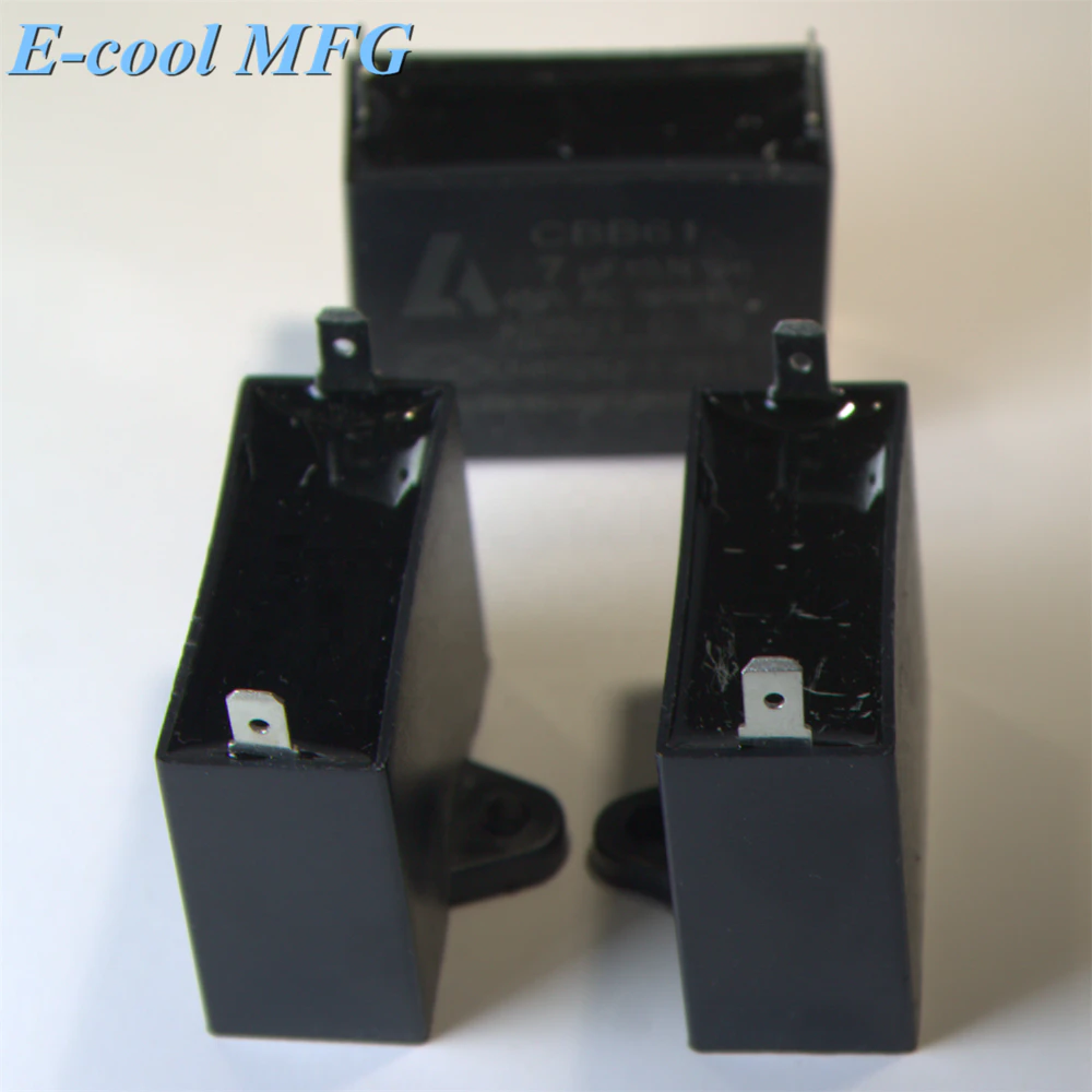 Capacitor/Motor Capacitor 50/60Hz 4uF CBB61 450 vac, with Cable