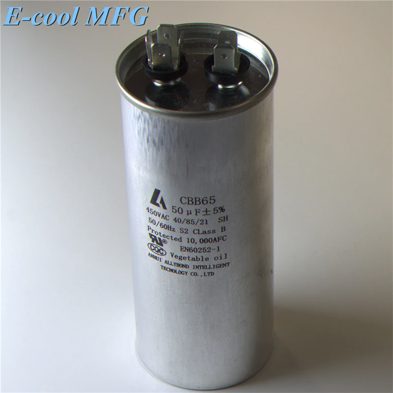 CBB65-R AC motor capacitor 45+5uF 450V
