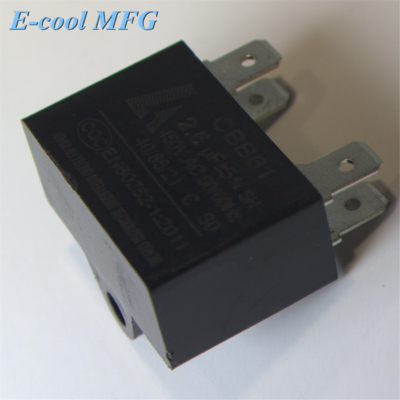 Cbb61 AC 450v 1.5uf wired capacitor motor for various fan engines