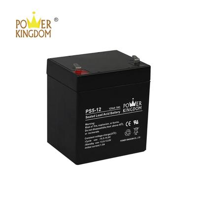 UPS battery rechargeable lead acid 12v 5ah battery