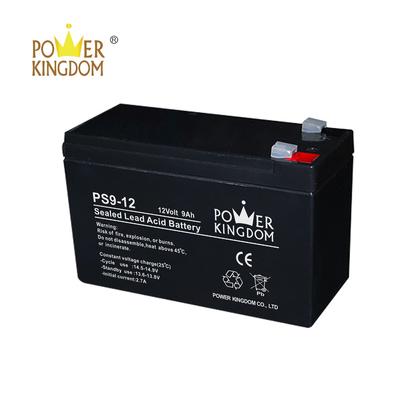 12v 9ah VRLA rechargeable sealed lead acid battery for UPS system