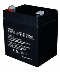 12v 5ah AGM rechargeable batteries SLA battery for Fire Alarm system security system and UPS