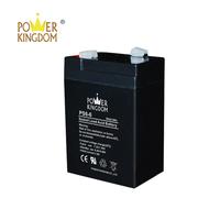 battery manufacturer 6V 6AH lead acid battery for bulk sale