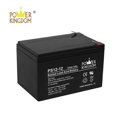 Rechargeablelead acid AGM VRLA UPS 12v12ah battery