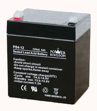 High Performance rechargeable battery 12v 4ah for UPS emergency lighting security system with one year warranty