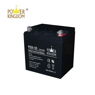 UPS battery 12v 28ah sealed lead acid solar panel battery