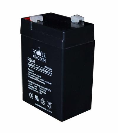 6v 4ah Portable rechargeable AGM Lead Acid Battery for emergency lighting UPS alarm CCTV with one year warranty