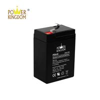 2019 hot selling 6v 4ah lead acid battery in China supplier