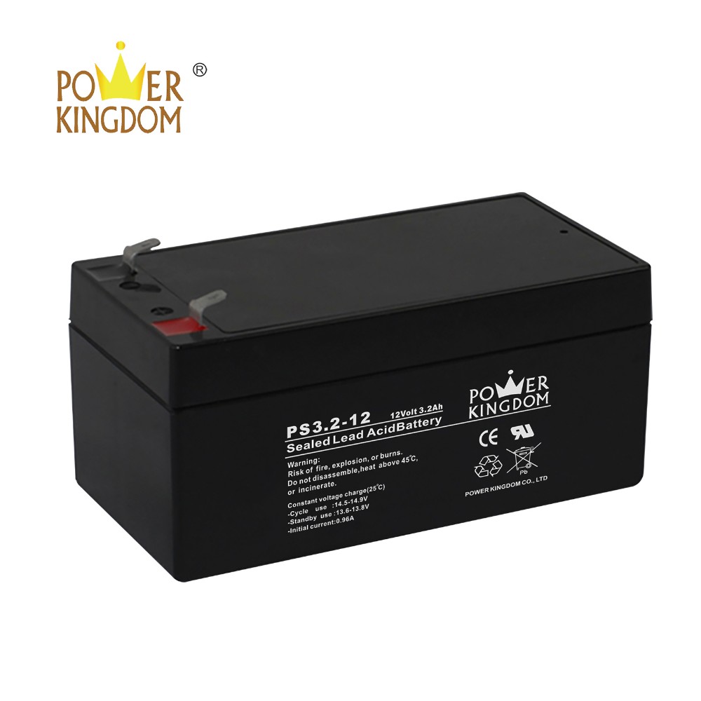 12v 3.2ah rechargeable SLA battery for fire alarm system ups and lighting application