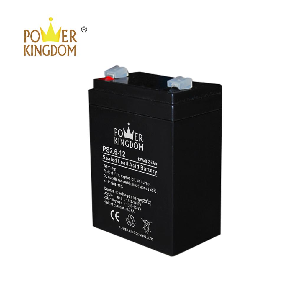 PS2.6-12 12v 2.6ah 20hr lead acid battery with 12 months warranty