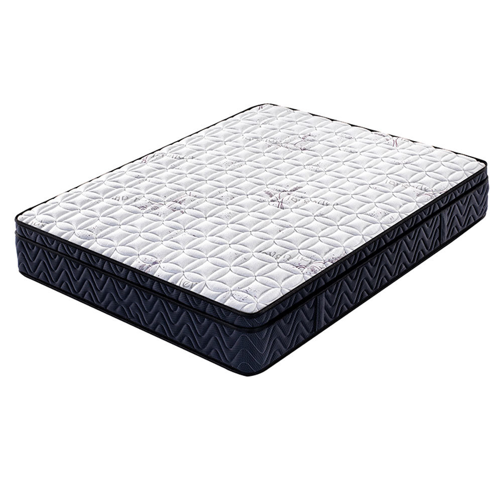 Wholesale jacquard fabric euro medium firm mattress spring mattress