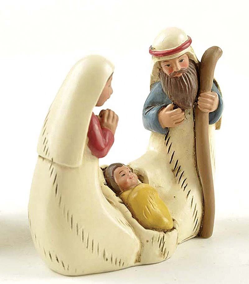 Hot Sale Stock Products Religious Holy Family Resin Decoration figurine design