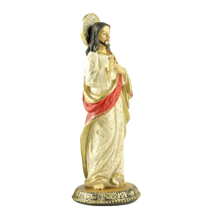 New Arrival Figurines Catholic Religious Items Sacred Heart of Jesus Sculpture