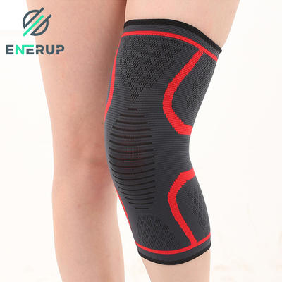 Enerup Breathable Sports Adjustable Medical Knitted Arthritis Knee Support Brace Compression Sleeve Pads