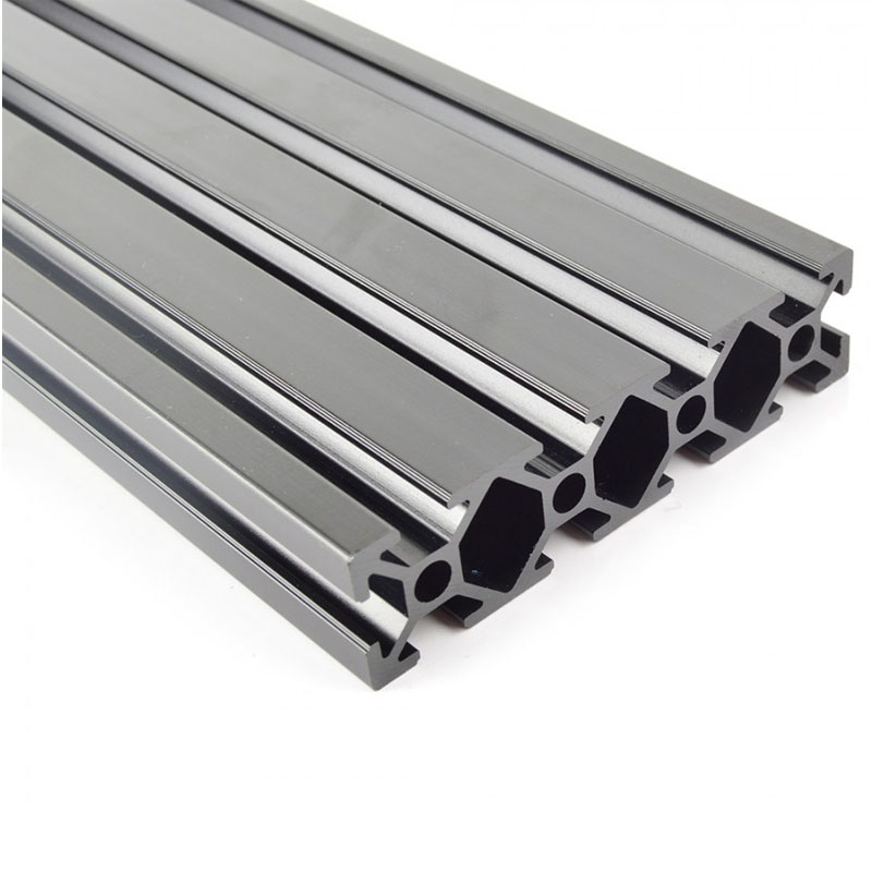 2019 Nice quality deep processing aluminium customized natural anodized profile extruded
