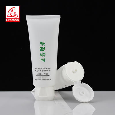 100ml flip top cap soft PE tube high quality product factory price cosmetic packaging cream container