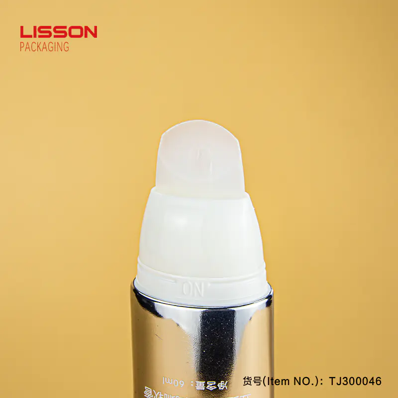 50ml silica gel applicator brush tube for facial treatment/face mask