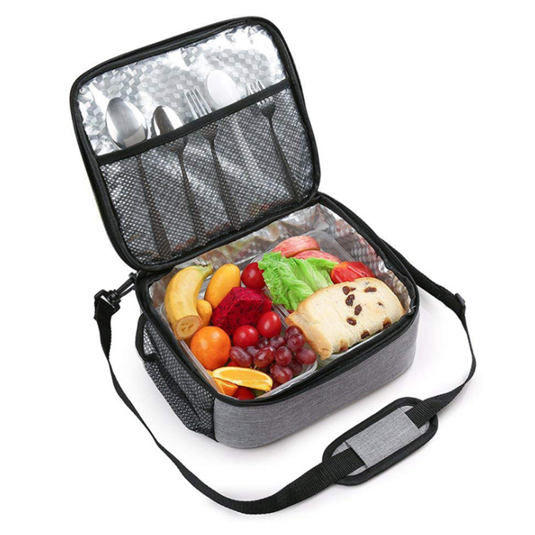 Osgoodway China Factory Custom Waterproof Aluminium Foil Portable Thermos Leakproof Lunch Box for Cooler Compartment