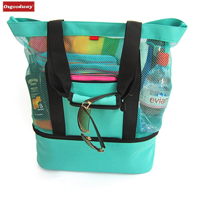 Osgoodway New Arrivals Wholesale Reusable Shopping Beach Bag Cooler for Daily Life Travel