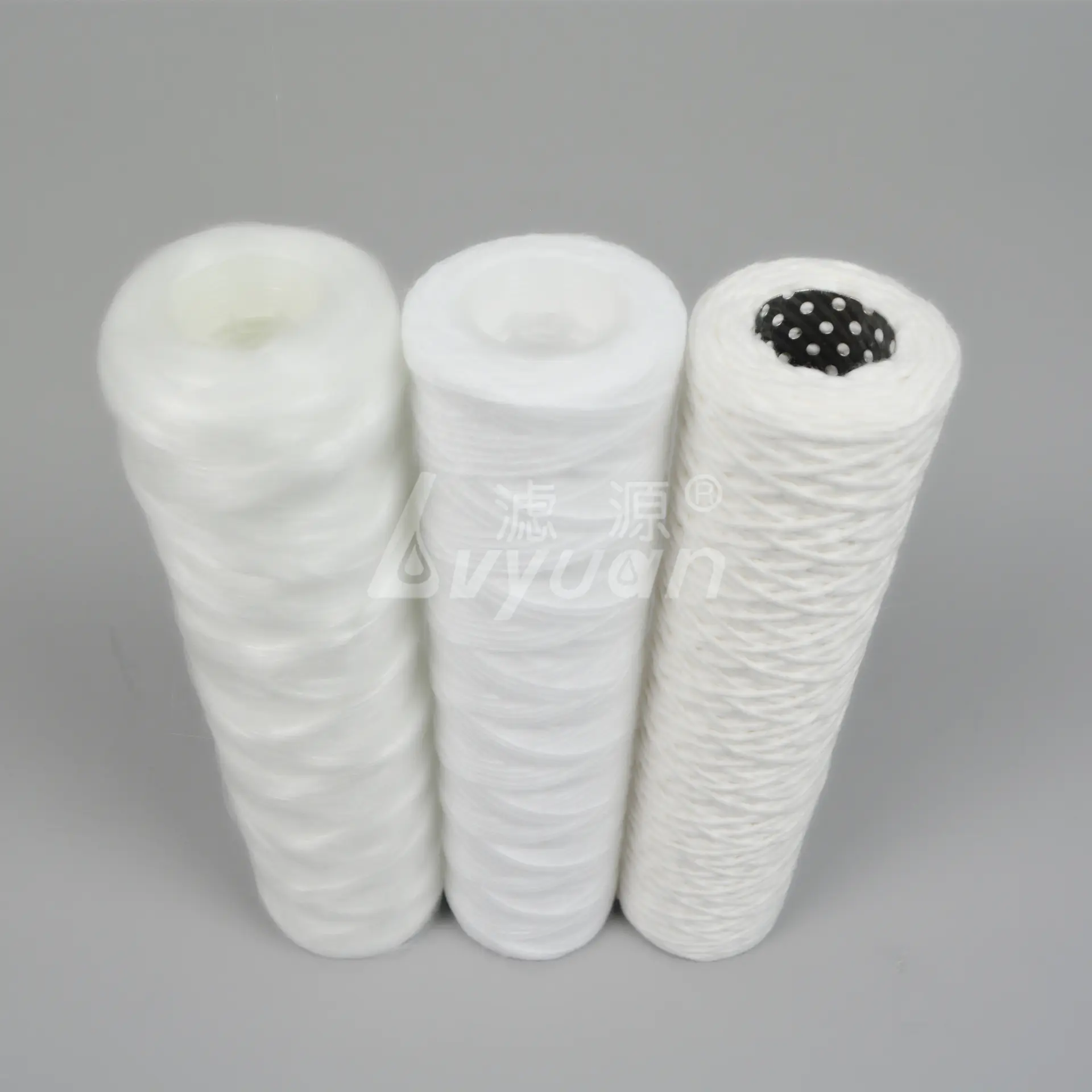 10 inch pp sediment spun String wound filter cartridge fiberglass/cotton Filter for water filtration