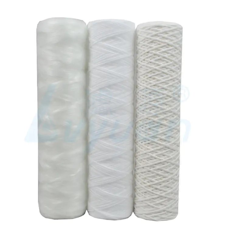 PP Yarn filter/String Wound Water filter Cartridge Cotton 10 20 30 40 inch