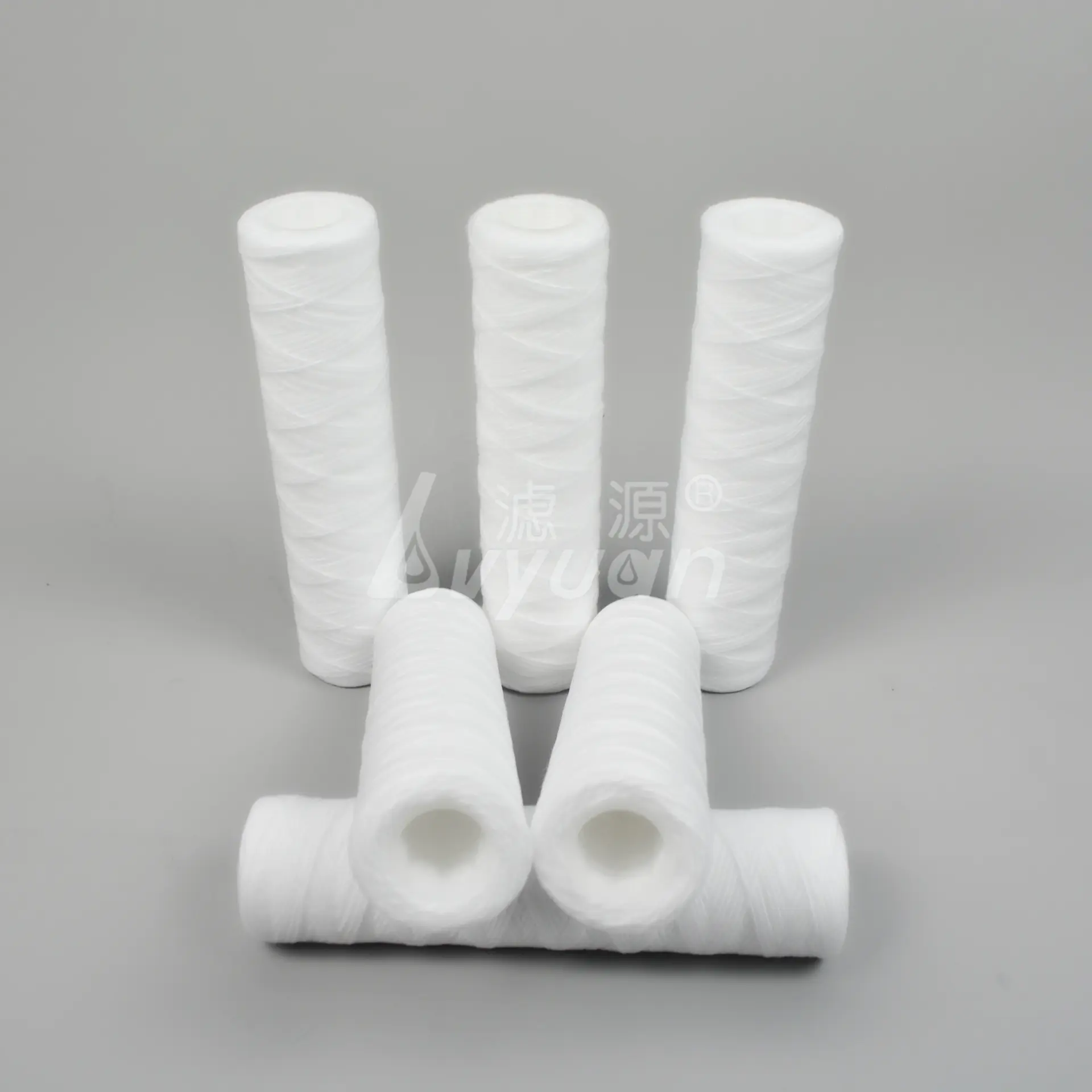 10 inch pp sediment spun String wound filter cartridge fiberglass/cotton Filter for water filtration