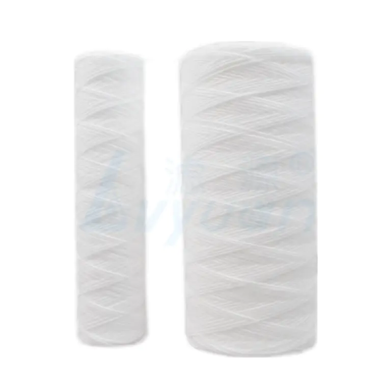 PP Yarn filter/String Wound Water filter Cartridge Cotton 10 20 30 40 inch