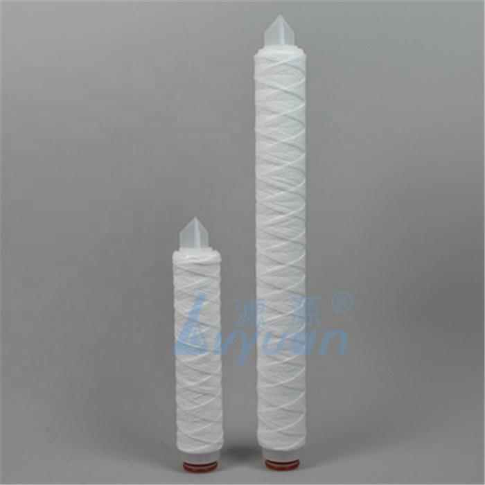 Manufacturer Food Grade beverage ink plating oil juice RO Water Filter 5 micron 1 10 25 50 um string wound type cartridge