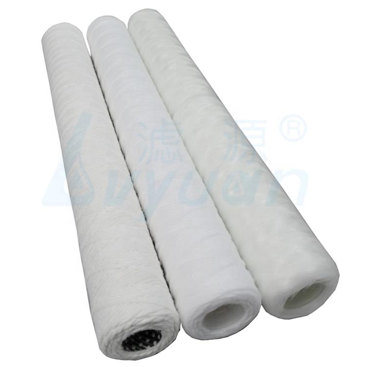pp sediment filter cartridge with 1 micron pp yarn string wound filter cartridge