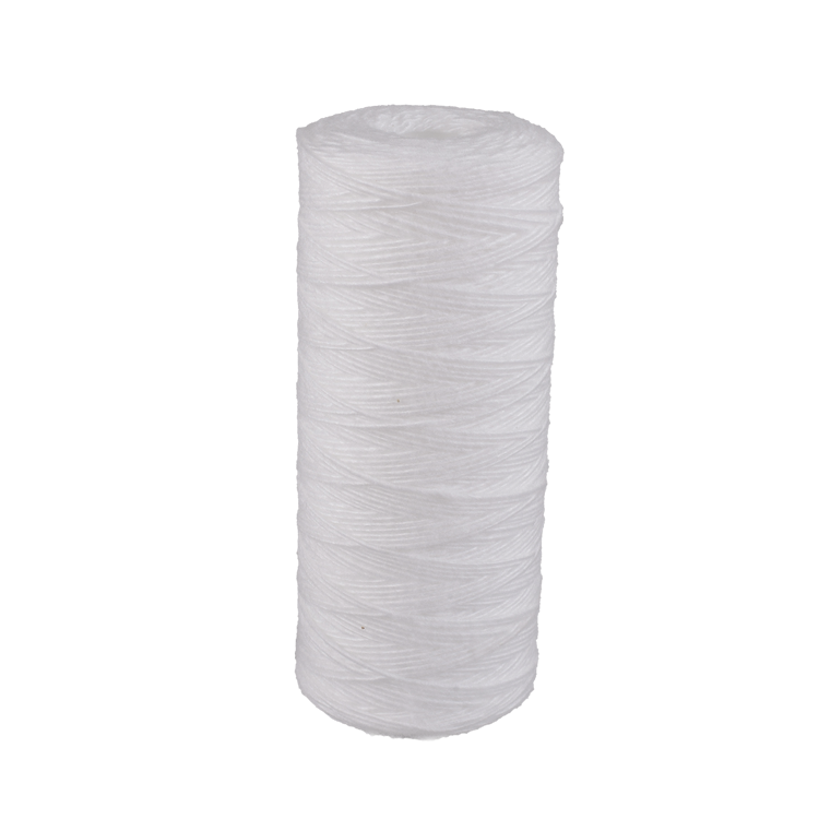 China Manufacturer 10 inch string wound filter cartridge for water treatment purification