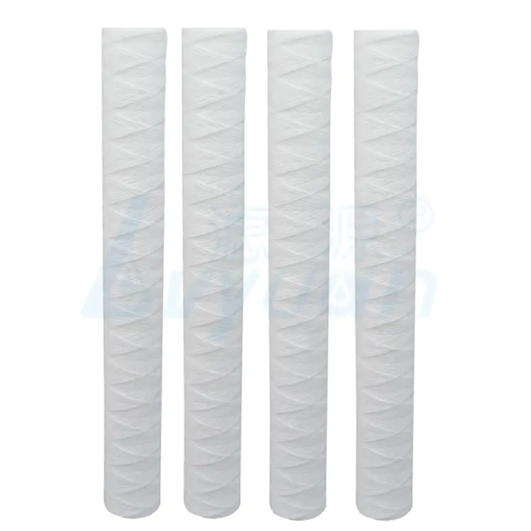20 micron spun wound cartridge filter 5'' 9.75'' 10'' 20 30 40 50 60 inch for water filtration