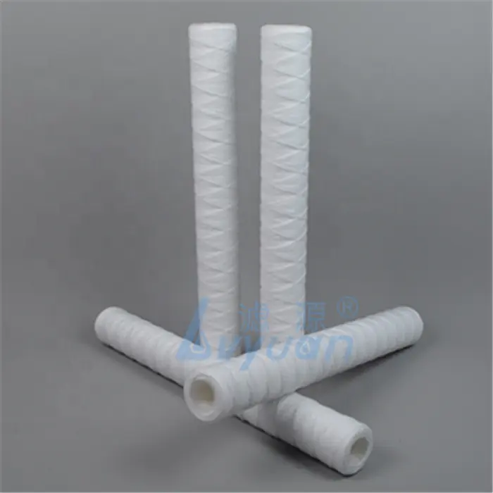 1 5um PP polypropylene string wound Polypropylene cartridge filters 10'' 20'' 30'' 40'' filter for sediment water purifier