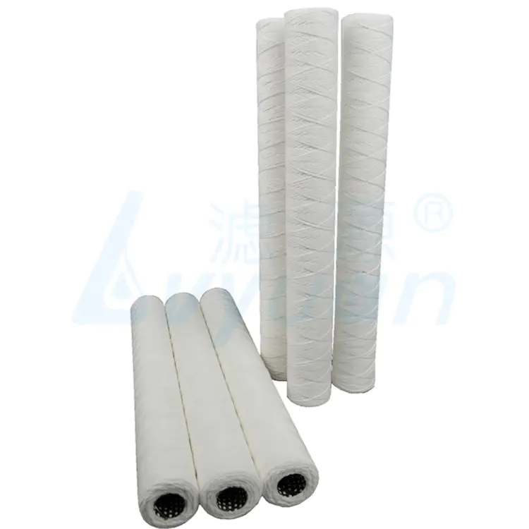 10 20 30 40 inch water filter cartridge pp sediment cotton spun filter for ultra pure water pre filtration