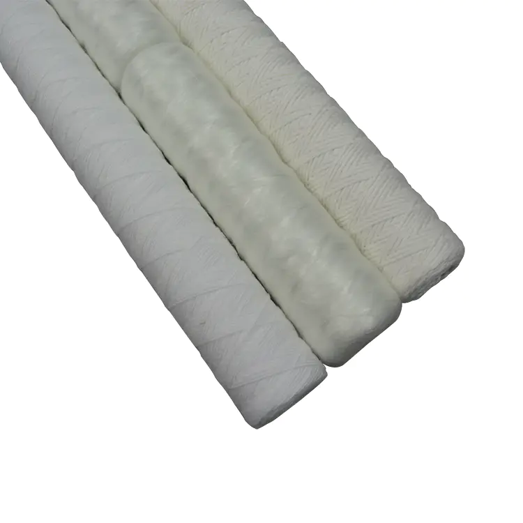 Guangdong Double open 1 micron pp sediment string wound filter 30 inch PP yarn filter