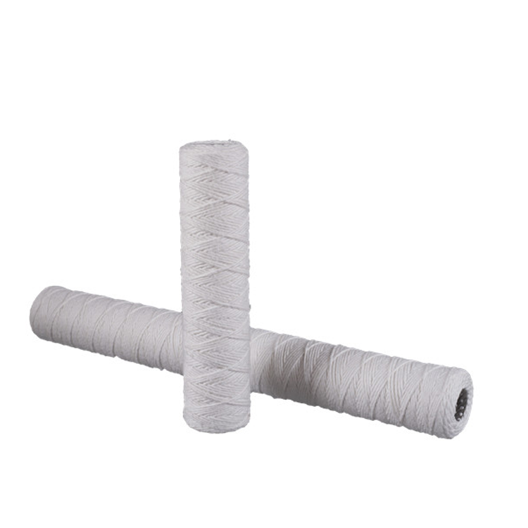 China supplier string wound depth filter cartridges for home water filter replacement