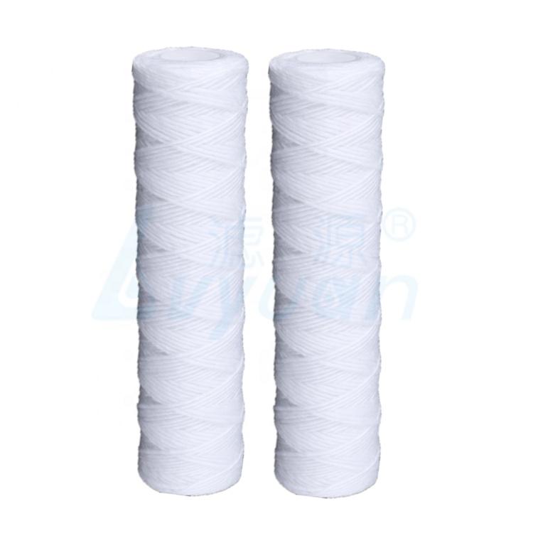 pp yarn string wound filter cartridge 10 inch for ro water pre treatment in municipal tap water