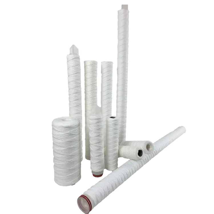 Customized size wound string water filter cartridge with high quality