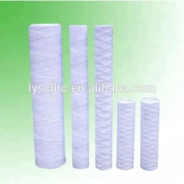 20 micron filter cartridge/thread wound filter cartridge/pp thread made in Guangzhou