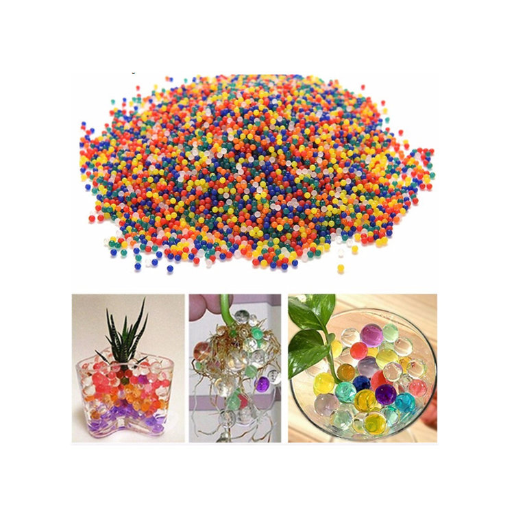 Hot sale high quality non toxic report, Rhoswater beads/crystal soil,clear hydrogel water beads