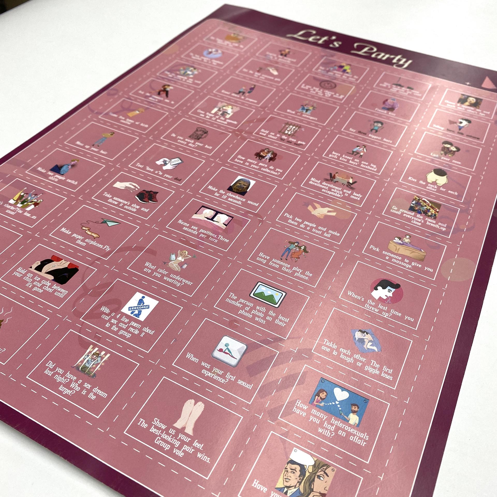 product-Dezheng-Customise Scratch Poster 100 Games Scratch Off Poster Scratch Poster Custom-img-1