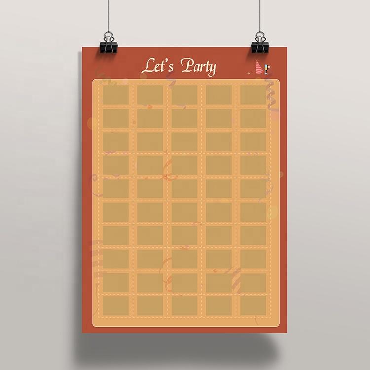product-Lets Party 50 Interesting Games Scratch Off Poster For Adult-Dezheng-img-1