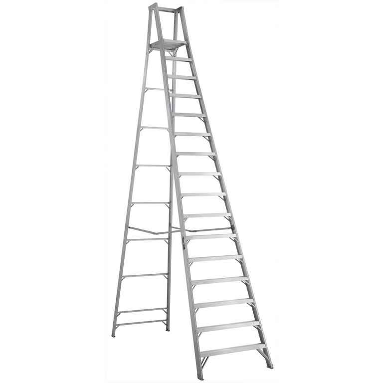 OEM 16 Steps Aluminum Adjustable Ladder Aluminum Extrusion Profile
