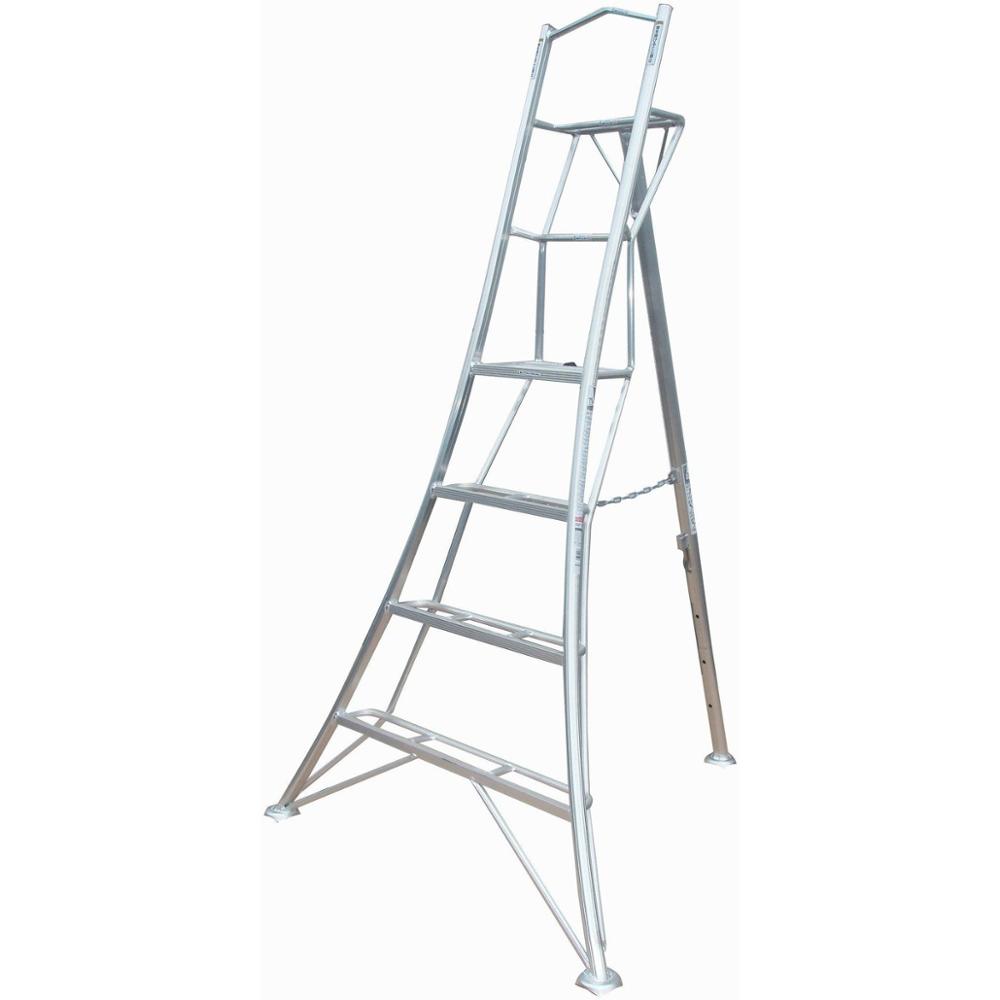 12 Foot super duty aluminium orchard ladder for garden